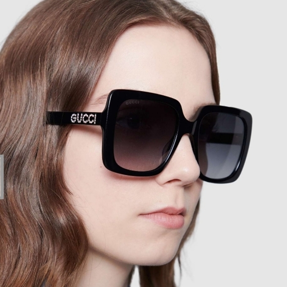 🔥GUCCI WOMEN'S 54mm DESIGNER SUNGLASSES - Picture 3 of 16